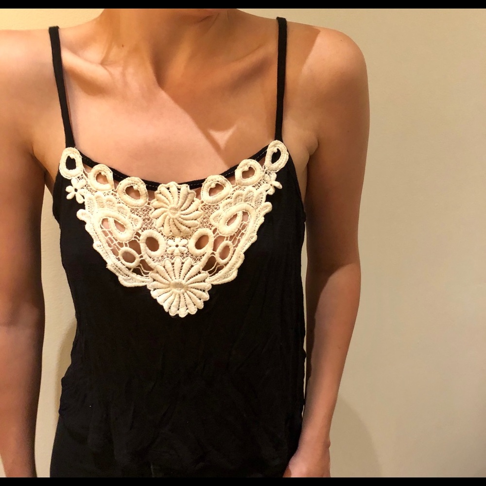 Embroidered Tank Top